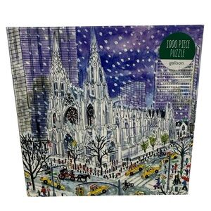 Galison St. Patrick’s Cathedral 1000 Piece Puzzle Michael Storrings Perfect